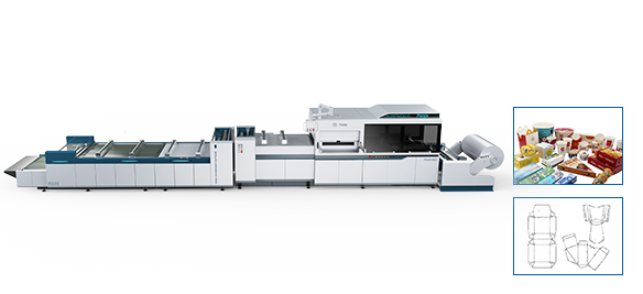 FDQF Full Automatic Stripping Roll Die Cutting Machine